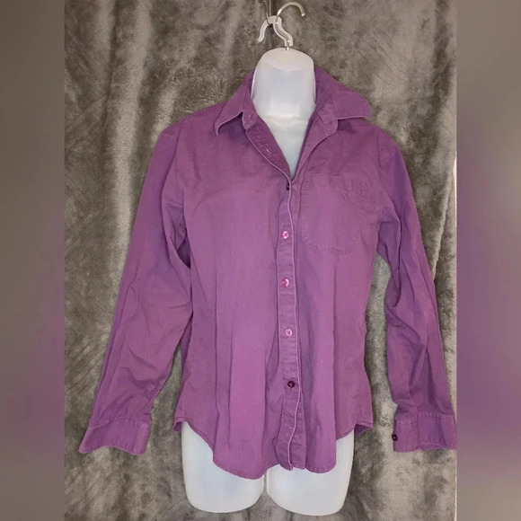 WRANGLER Riata Classic Western Rancher Purple button up (#906) - Picture 2 of 7